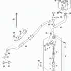 GSX S1000, A Rear master cylinder (gsx-s1000l7 e33)