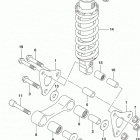 GSX S1000, A Rear cushion lever (gsx-s1000al7 e33)