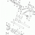 DL1000A,XA Механизм  переключения передач
