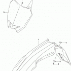 RM,Z450 Переднее крыло