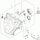 GSX R750 Headlamp (gsx-r750l7 e28)