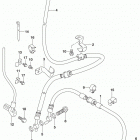 SV650,A Front brake hose (sv650l7 e03)