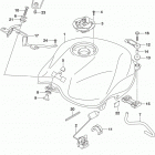 GSX250R Топливный бак
