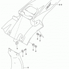 DR,Z125,L Rear fender (dr-z125 e28)
