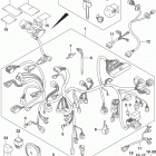 VL800 Wiring harness (vl800tl7 e28)