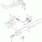 GSX S1000FA Подножка