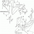 GSX S1000FA Side cowling (pgz