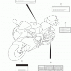 GSX R750 Label (gsx-r750l7 e03)