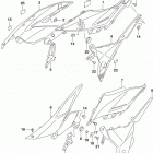 GSX250R Frame lower cover