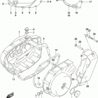 VL800 Crankcase cover (vl800l7 e03)