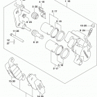 DL650A Передние тормоза