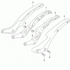 VL1500 Rear frame (vl1500tl7 e03)