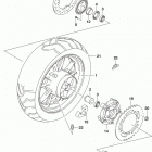 DL1000A,XA Rear wheel (dl1000al8 e28)
