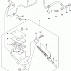 GSX1300R,A Clutch hose (gsx1300ral7 e33)