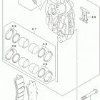 GSX S1000, A Передние тормоза