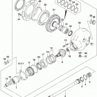 VZ1500 Propeller shaft  /  final drive gear