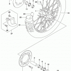 DR,Z400S Переднее колесо