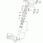 DL1000A,XA Steering stem (dl1000xal8 e33)