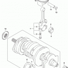 GSX S1000FA Коленвал