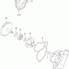 RM,Z450 Водяной насос