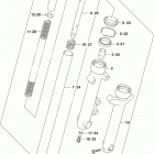 RV200 Передняя вилка