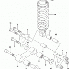 GSX S1000FA Rear cushion lever (gsx-s1000fal7 e33)