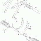 TU250X Подножки