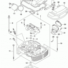 VL1500 Cylinder head (front) (vl1500tl7 e33)