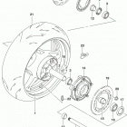 GSX1300R,A Rear wheel (gsx1300ral7 e03)