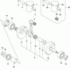 RM85 Коленвал