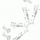 SV650,A Распределительный вал  /  клапана
