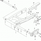 DL650A Rear swingingarm