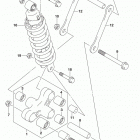 VL800 Rear cushion lever (vl800l7 e33)