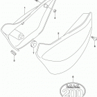 RV200 Обтекатель рамы