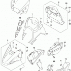 DL1000A,XA Cowling body