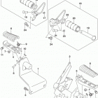 VZ1500 Подножки