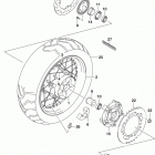 DL1000A,XA Rear wheel (dl1000xal8 e28)