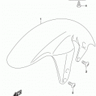 VZR1800,BZ Front fender (for pgz) (vzr1800bzl7 e33)