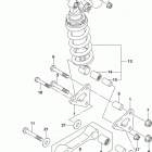 GSX R750 Rear cushion lever (gsx-r750l7 e03)
