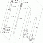 VZR1800 BZ Передняя вилка
