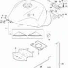 GSX1300R A Fuel tank (gsx1300ral6 e33)