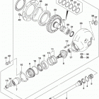 VL1500T Propeller shaft  /  final drive gear