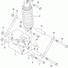 GSX1300R A Rear cushion lever (gsx1300ral6 e28)