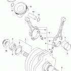 VZ1500 Коленвал