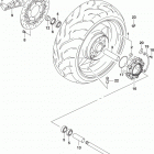 VZR1800 BZ Переднее колесо