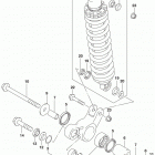 DR200S Rear cushion lever (dr200sl6 e33)