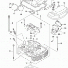 VL1500B Головка цилиндров (передняя)