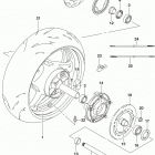 GSX1300R A Rear wheel (gsx1300ral6 e33)