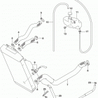 VL800,T Radiator hose (vl800l6 e03)