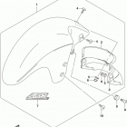GSX1300R A Front fender (gsx1300ral6 e28)
